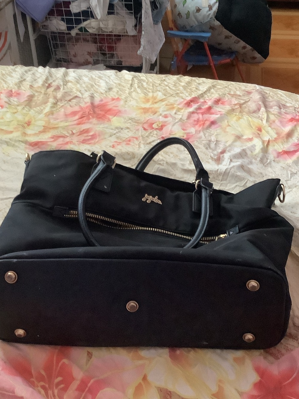 Ju-Ju-Be Black Baby Bag